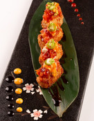 Crispy spicy tuna rice