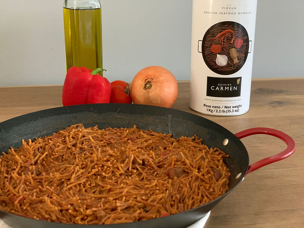 Thumbnail: Spanish Seafood Noodles