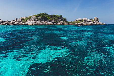 Rocky islands-great place for speargun fishing