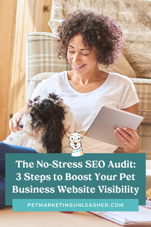 The No-Stress SEO Audit: 3 Steps to Boost Your Pet Business Website Visibility
