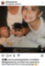 Flashback example for an instagram post.