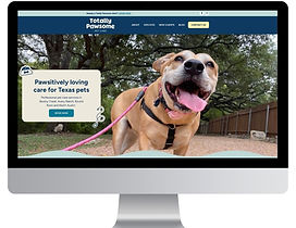 Totally Pawsome homepage.