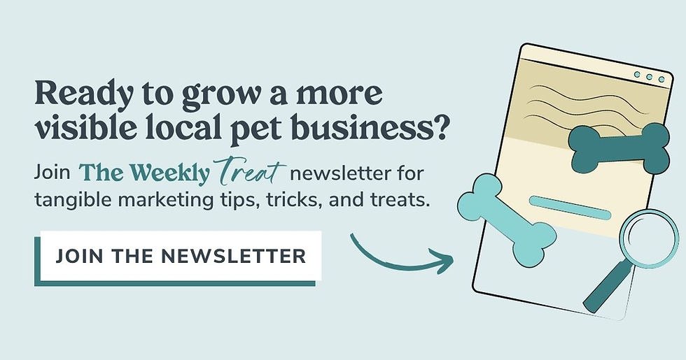 The Weekly Treat Newsletter opt-in graphic.