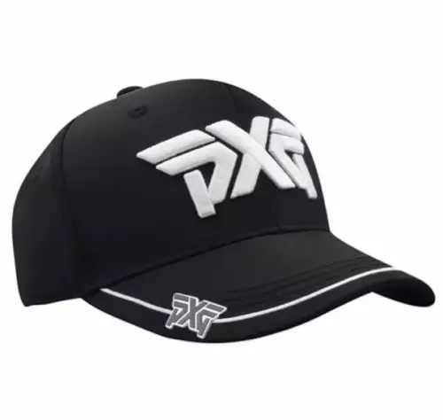 Thumbnail: PXG Hat Golf Baseball Cap Black/White Sport Hat