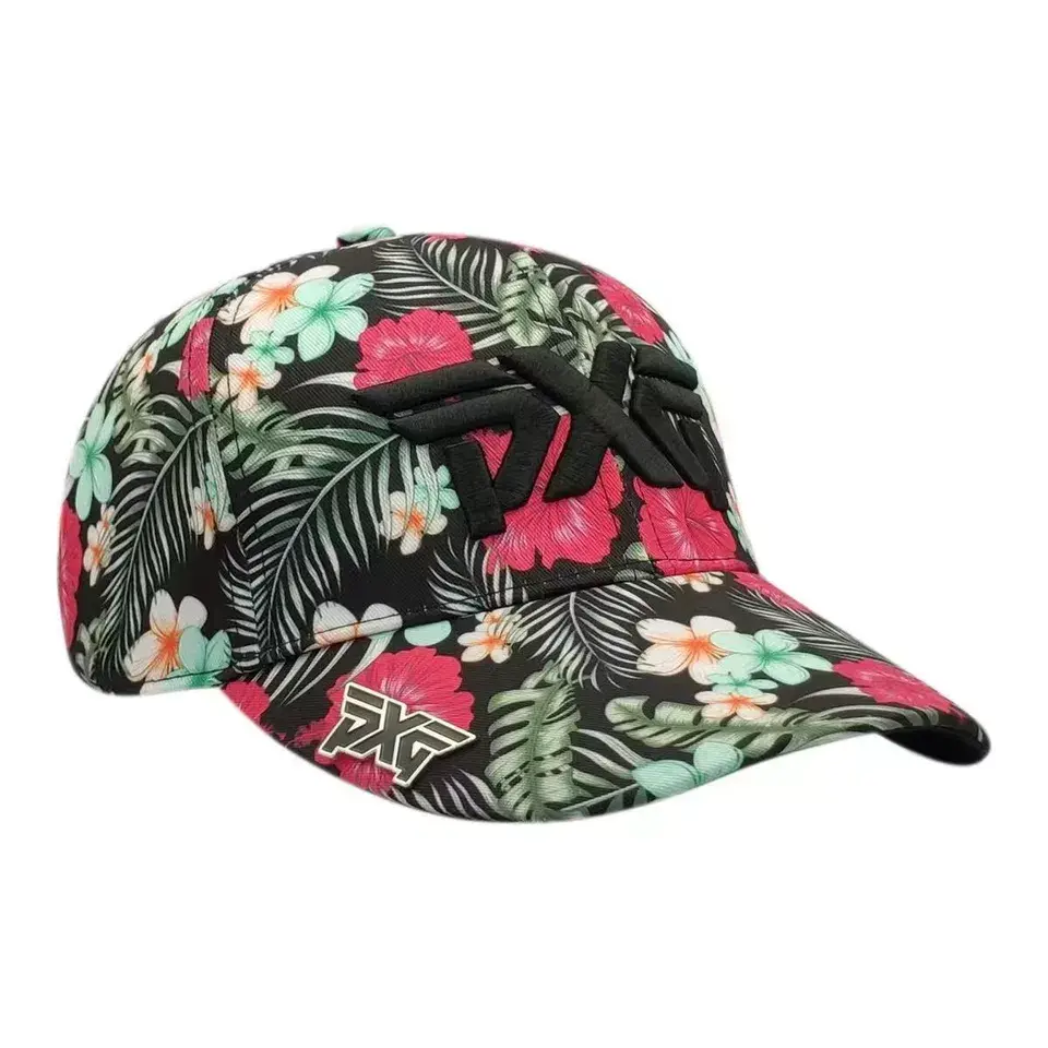 Thumbnail: PXG Aloha Flora Golf Cap Adjustable Cap