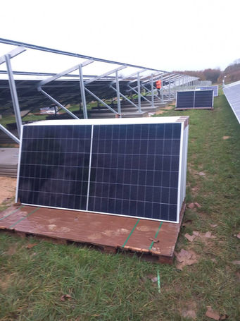 Ground-mount solar installation