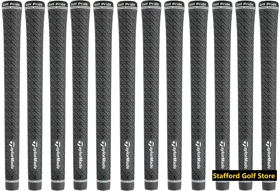 Thumbnail: TAYLORMADE Z-Grip Grey/Black by Golf Pride Grips Set of 13