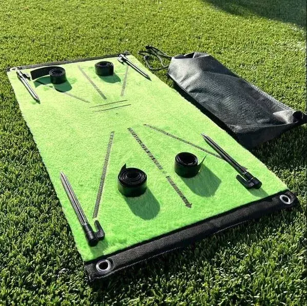 Thumbnail: Golf Training Mat for Swing Detection Batting Divot Golf Hitting Practice Mat