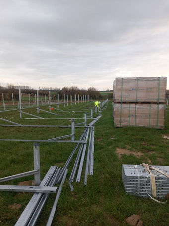 Ground-mount solar installation