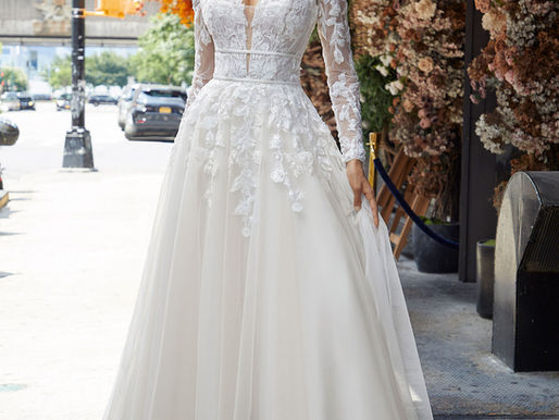 Find the perfect wedding dress style based on your venue! 