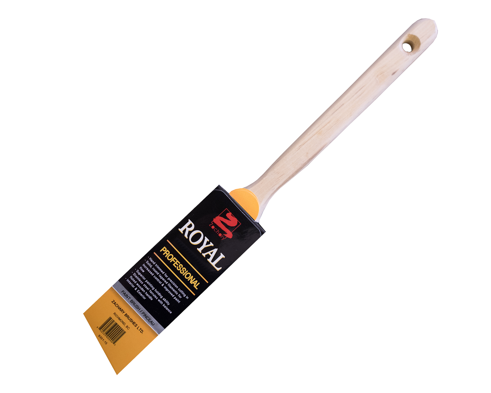 ROYAL Angle Brush (6 Pack) Zachary Brushes CAN