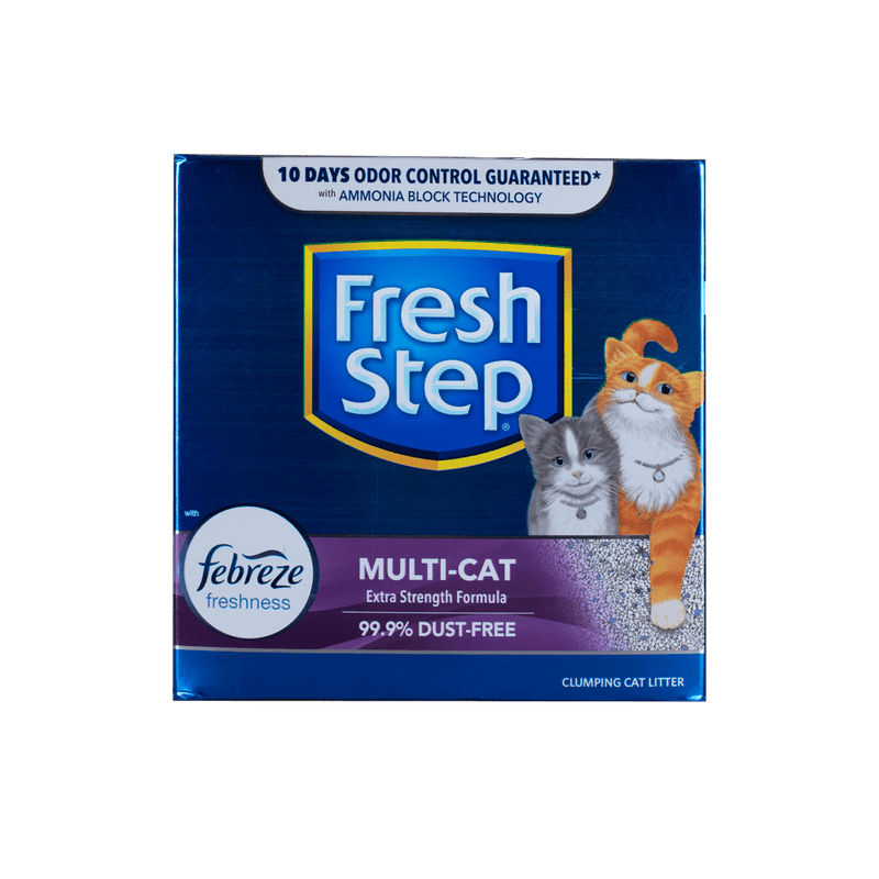 FRESH STEP - Arena aglomerante multi catcon febreza