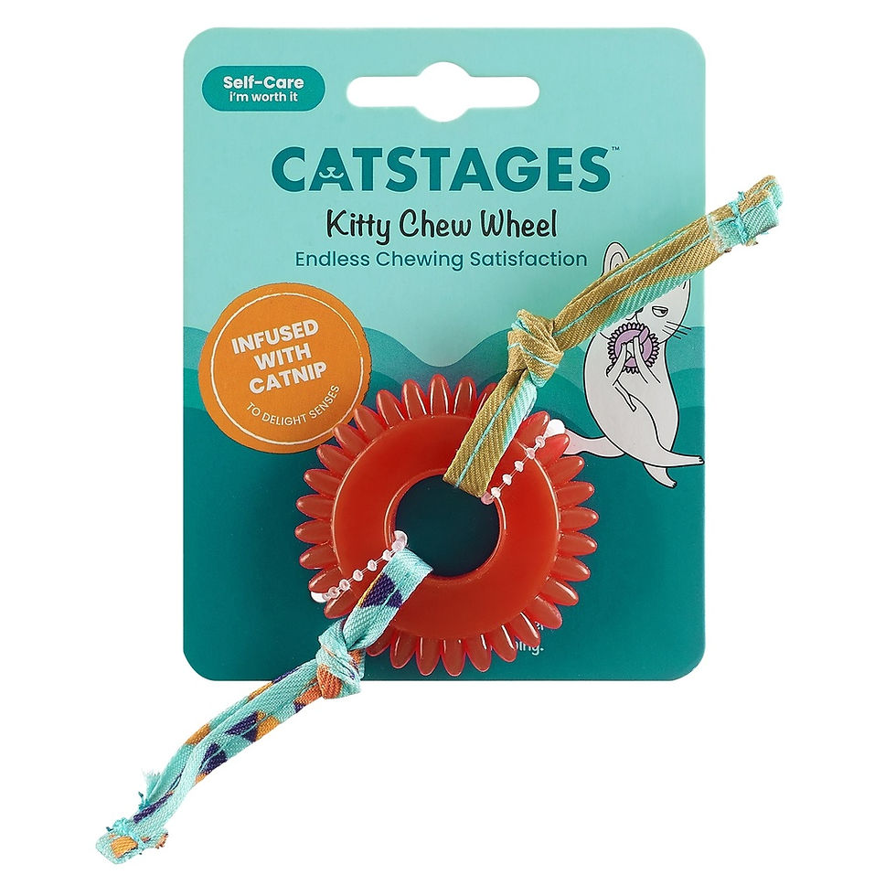 CATSTAGES - Selfcare kitty chew wheel