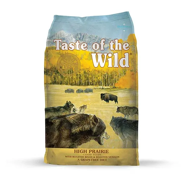 TASTE OF THE WILD - GF Adulto High praire (Bisonte y venado)