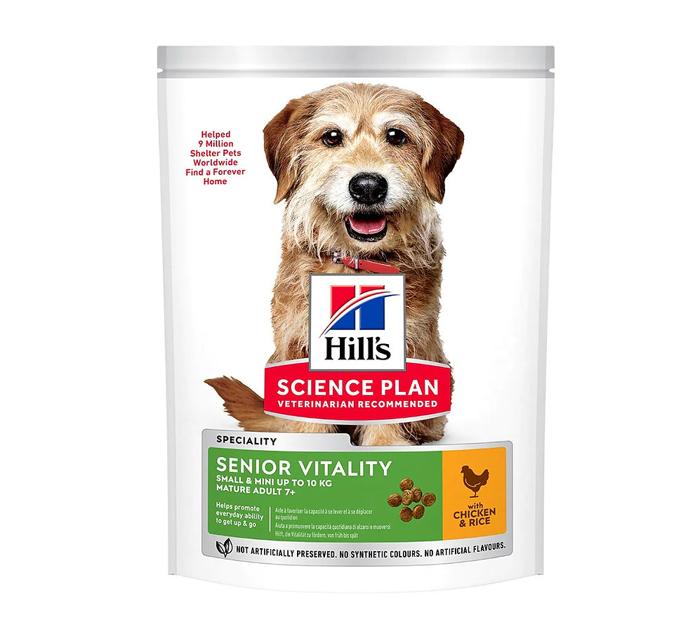 HILLS - Science diet senior vitality Small bites