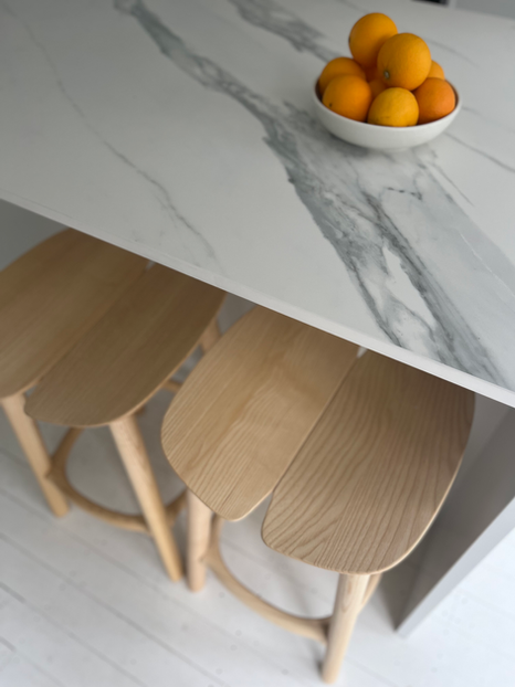 Osso Stool, Kitchen Design Waiheke Island, Interiors Waikeke Island 