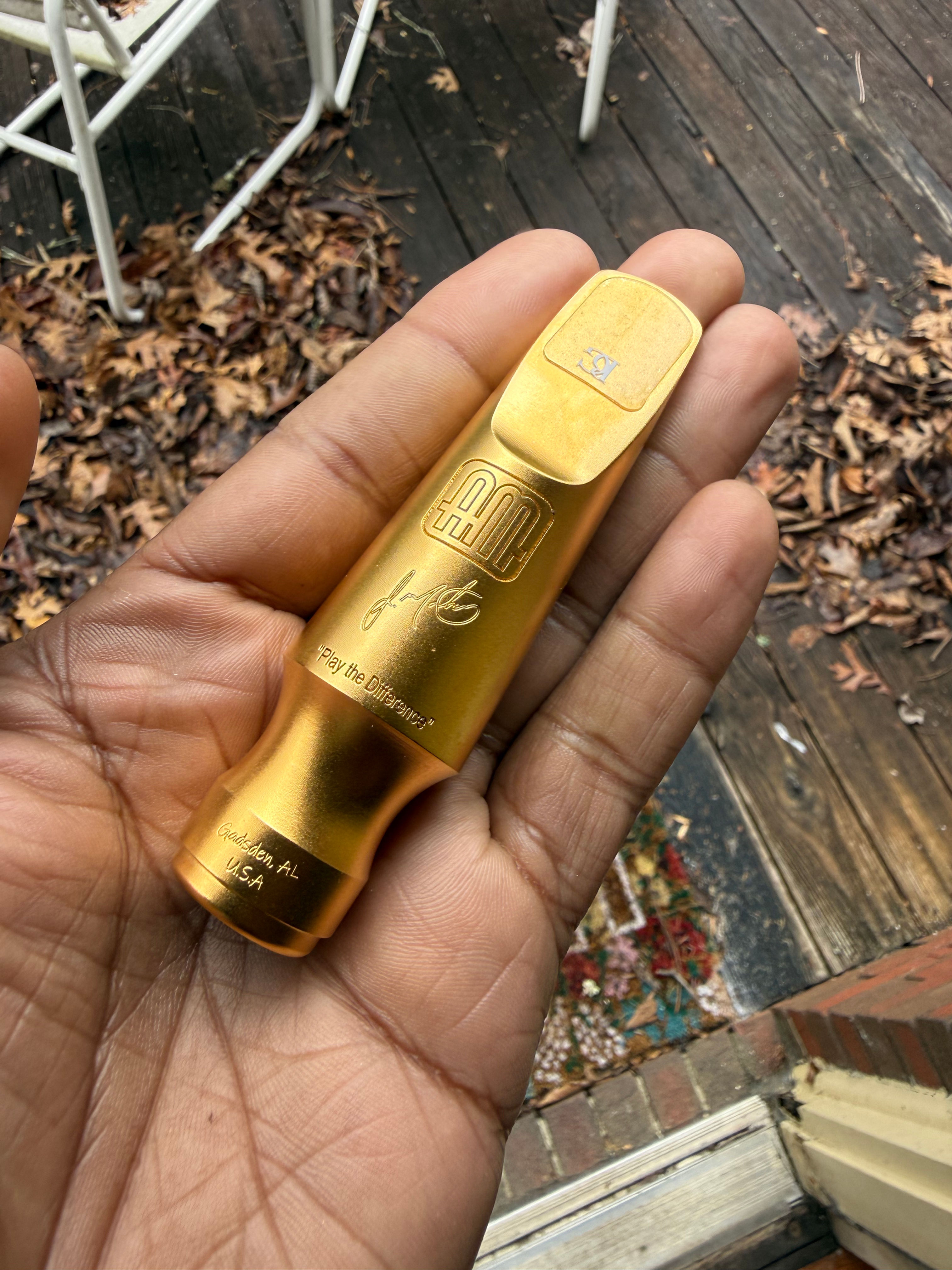 Gold plated Blue Heron Tenor 7 (.101)