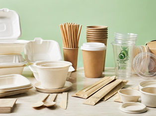 one stop eco packaging supplier full product range display