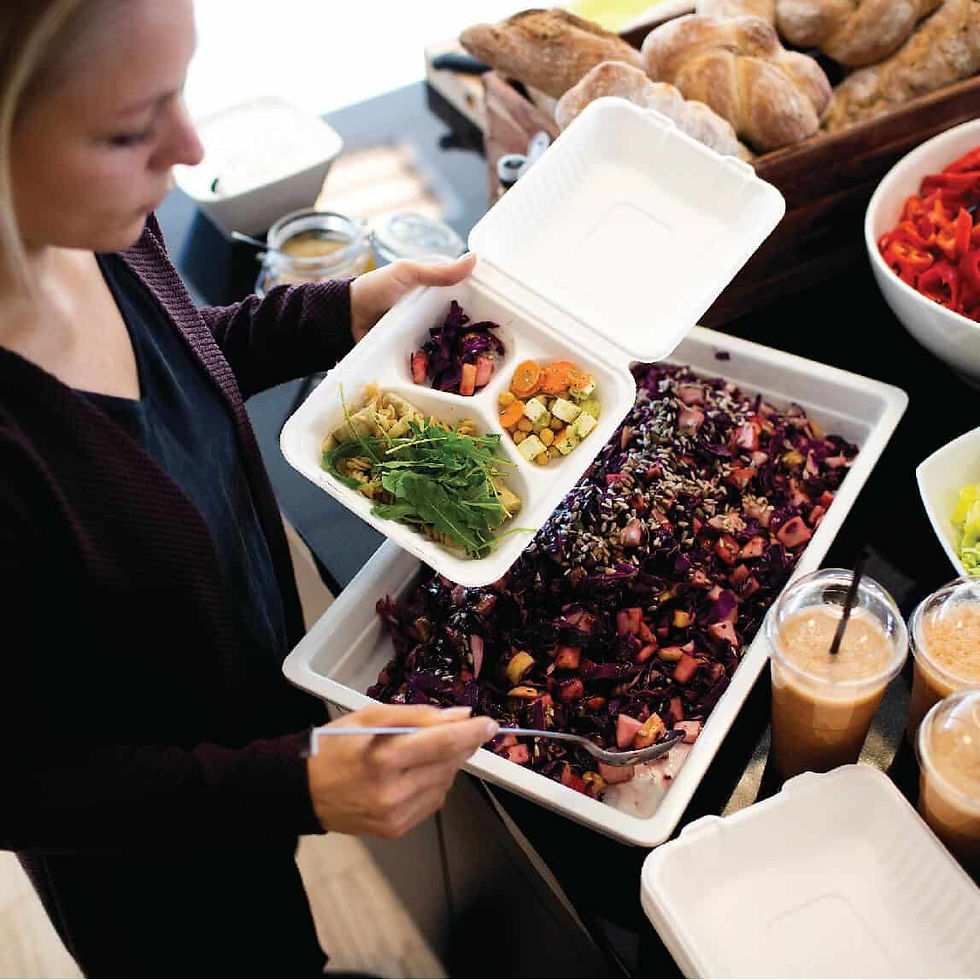 Eco friendly food packaging solution for Ghana restaurants and takeaway businesses