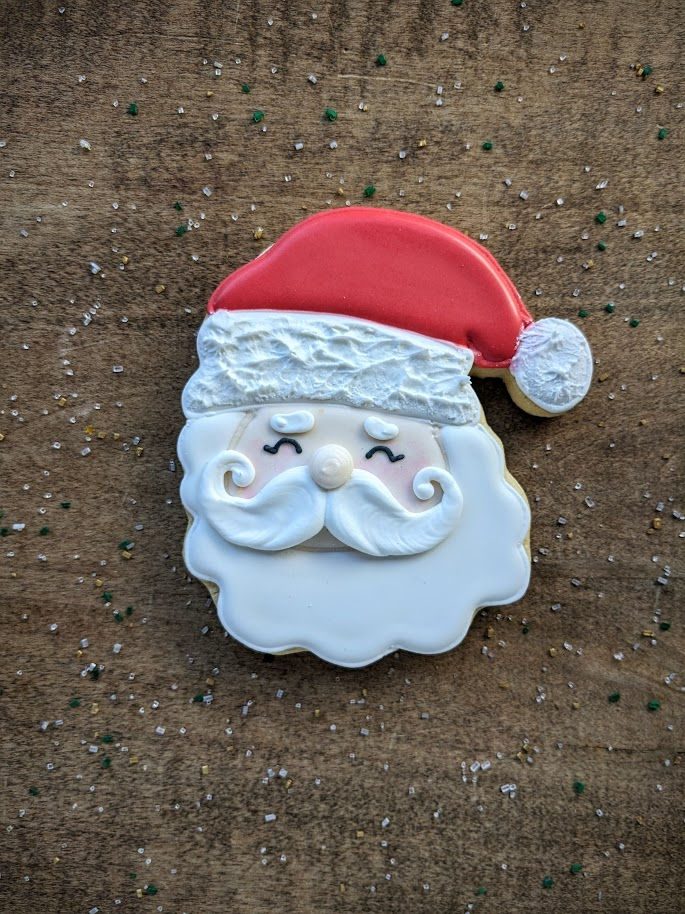 Individually Bagged Santa Sugar Cookies