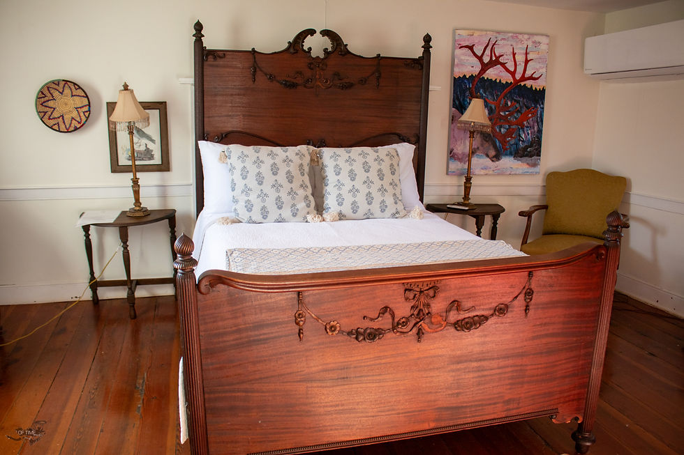 Bedroom in farmhouse