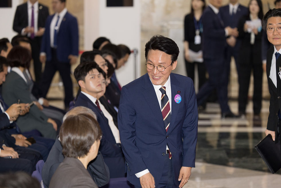 Rep. Kim Min-seok of the Democratic Party, tapped to serve as Prime Minister