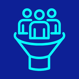 Sales funnel icon