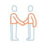 Future Handshake Icon