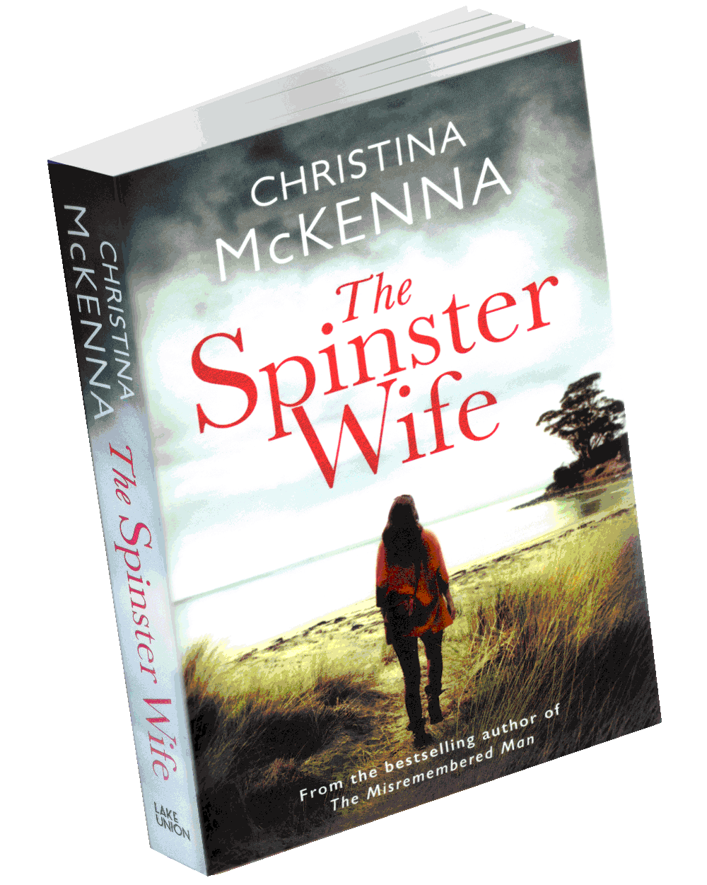 The Spinster Wife is Christina McKenna's fourth novel, set in Northern Ireland, is a suspense thriller.