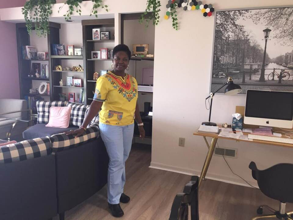 Thumbnail: Dashiki Scrubs --Orange