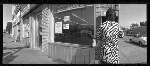Pay Phone User, Jefferson Boulevard, 1988