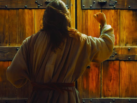 JESUS IS AT THE DOOR OF YOUR HEART