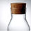 Thumbnail: IKEA Carafe with Stopper, Clear Glass/Cork, 1L