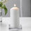 Thumbnail: IKEA Candle Dish, Clear Glass10x10 cm