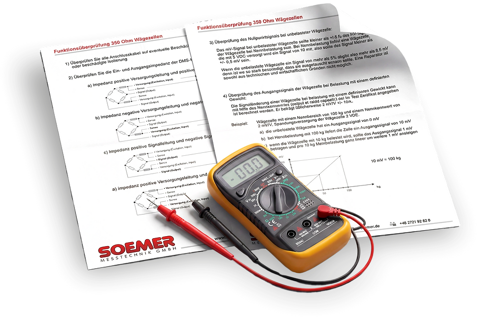#4 Funktionsüberprüfung Wägezellen
