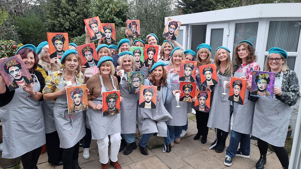Jacqui's Sip-Sational Paint Party!