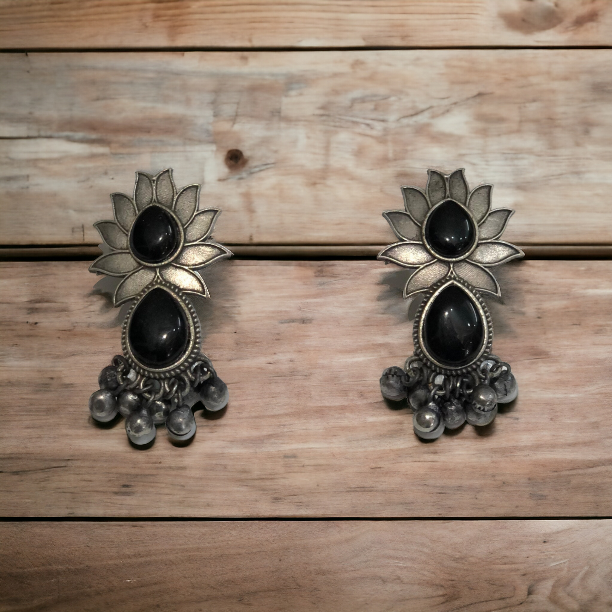 Floral Radiance Jhumka