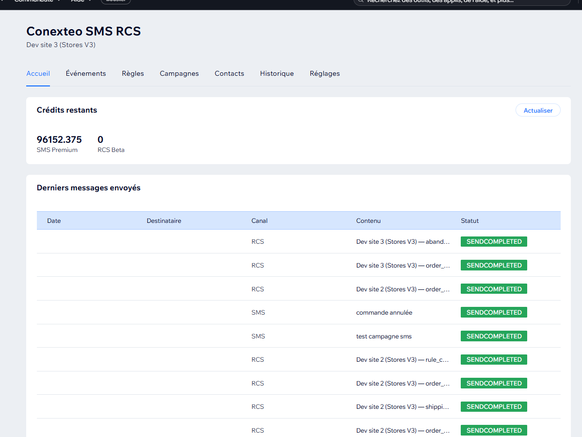 Conexteo screenshot 1