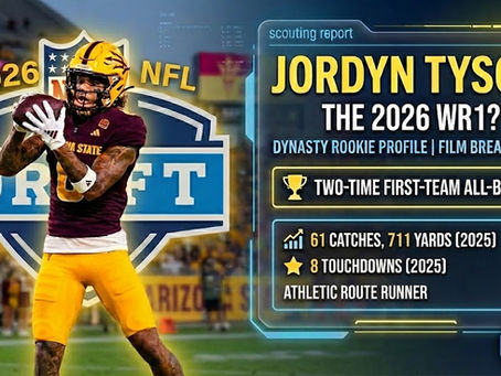 Jordyn Tyson Scouting Report: Is He the WR1 for 2026 NFL Draft?