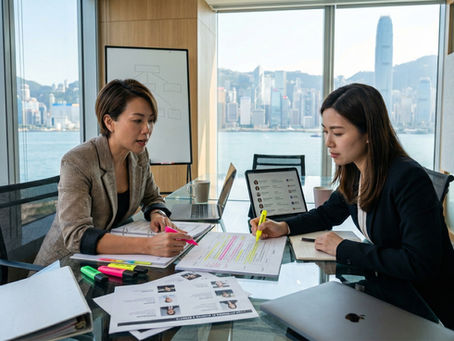 企業團隊在香港辦公室規劃 活動影片製作 的訪談 劇本 與商業提問策略。