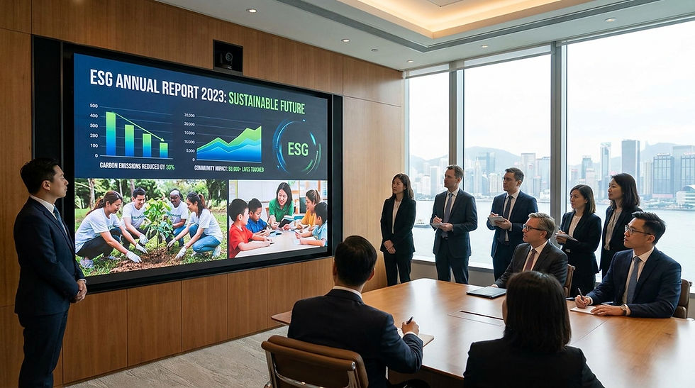 香港企業社會責任影片製作 — 企業CSR影片向投資者與企業客戶傳遞可量化ESG影響成果