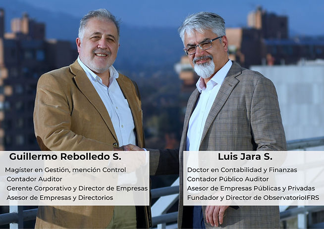 Luis Jara S. Doctor en Contabilidad y Finanzas Contador Público Auditor Asesor de Empresas