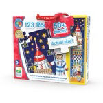 Long and Tall Puzzles - 123 Rocketship