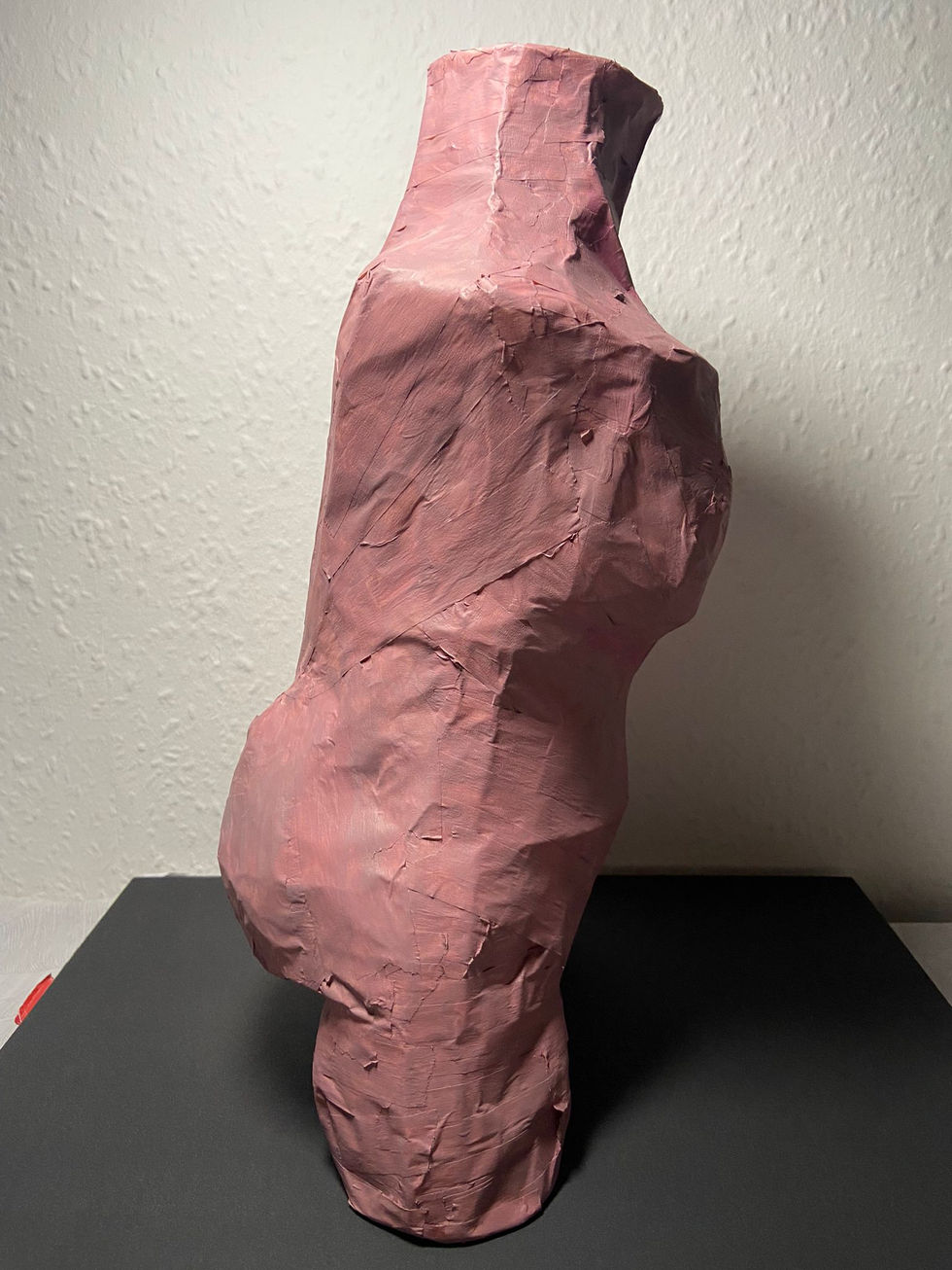 'Feminine' (first) sculpture side view
