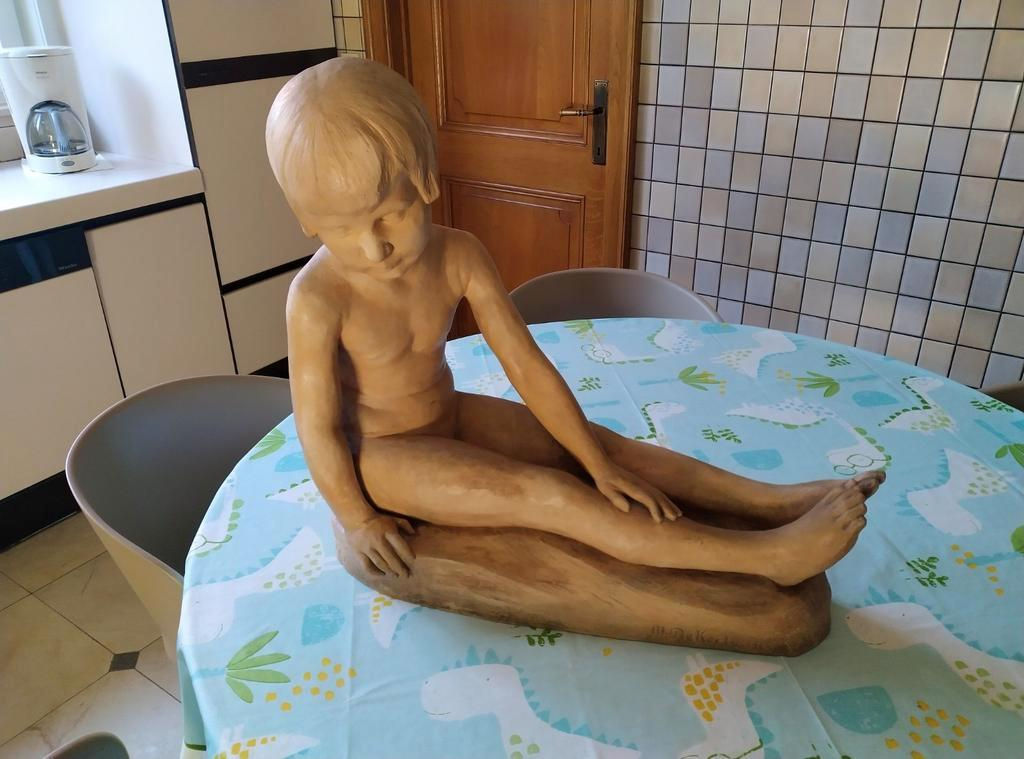 Prachtige terracotta van Maurice De Korte