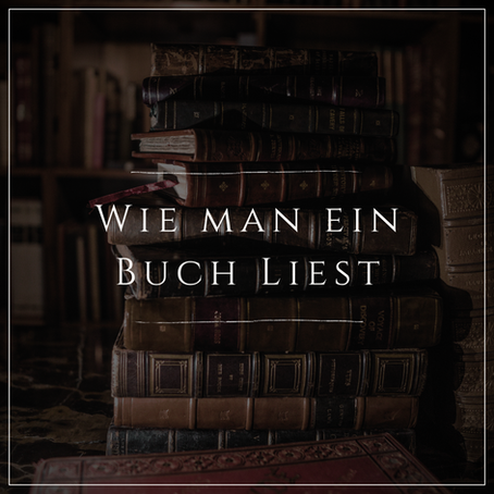 Wie Man Ein Buch Liest - Mortimer J. Adler, Charles van Doren [Buchbesprechung]
