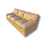 Thumbnail: (Like New) Simon Li Buckley Leather Sofa - Beige