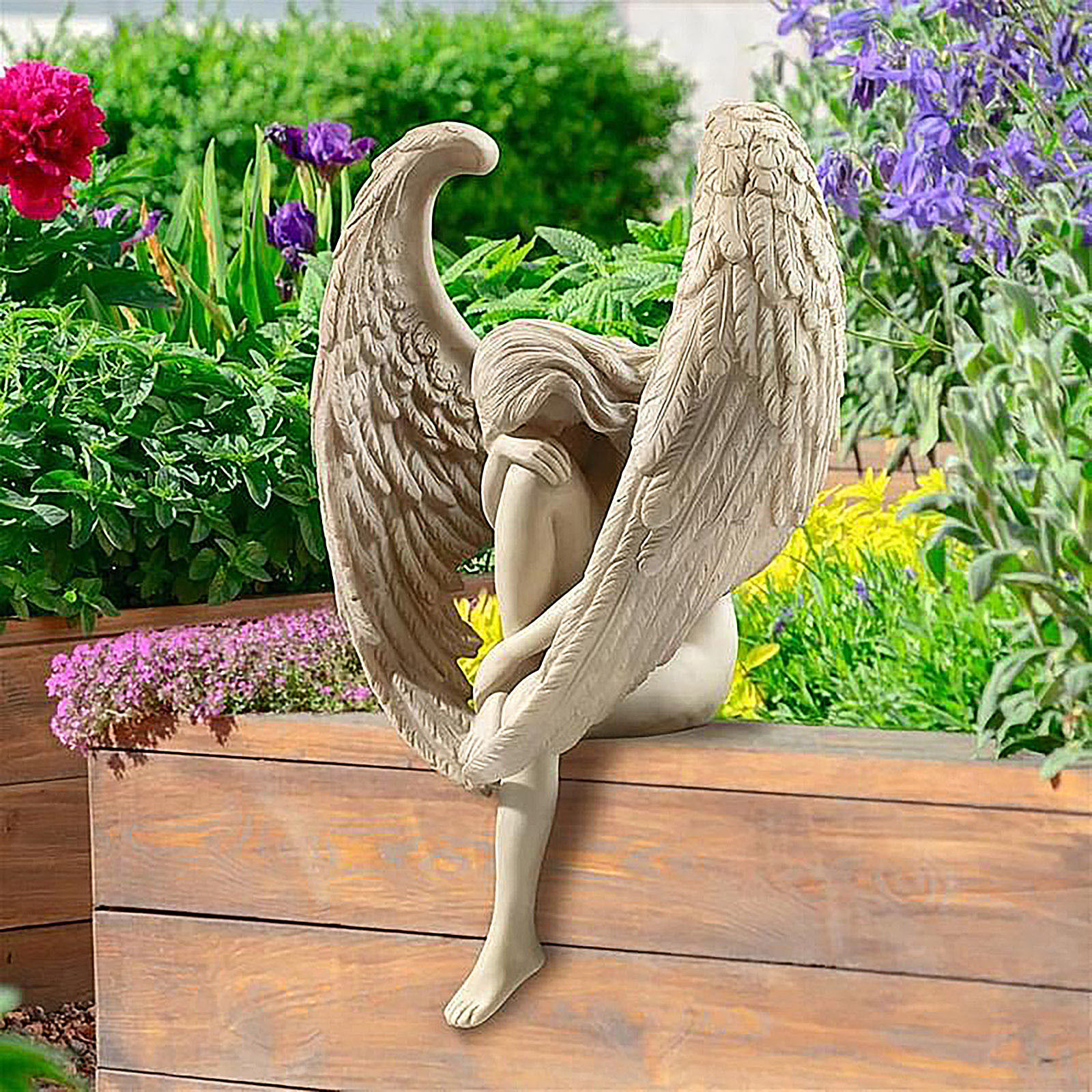 Graceful Angel Statue for Home & Garden