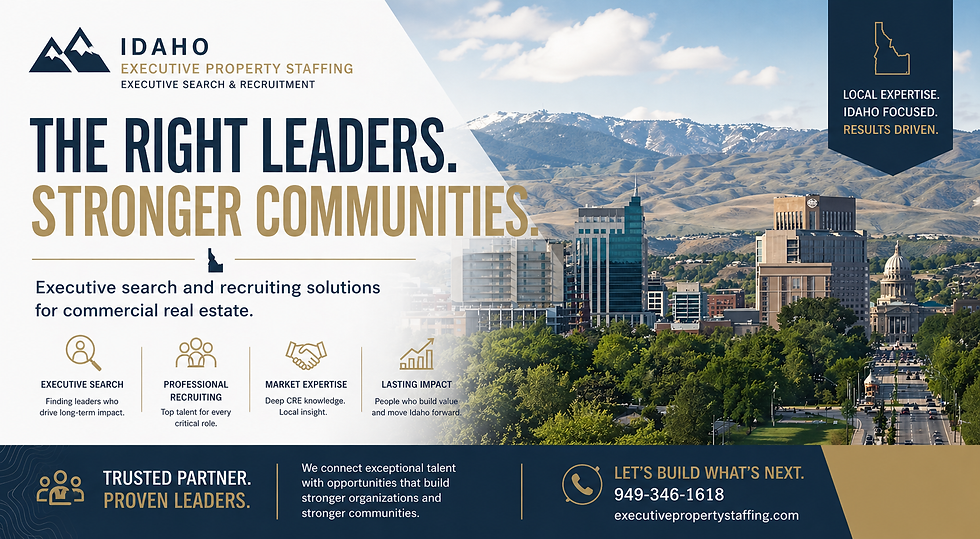 Real Estate Executive Search & Real Estate Headhunter Services in Idaho