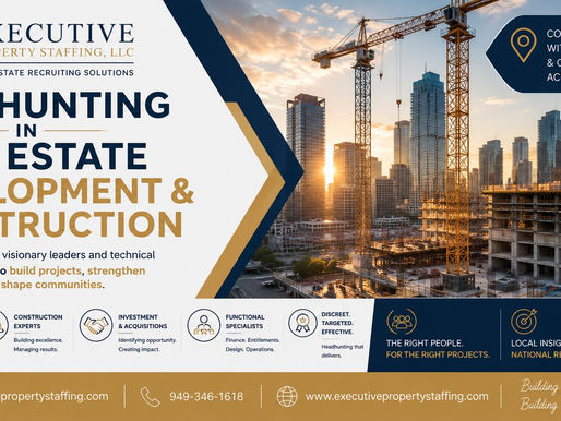 Headhunting in Real Estate Development & Construction